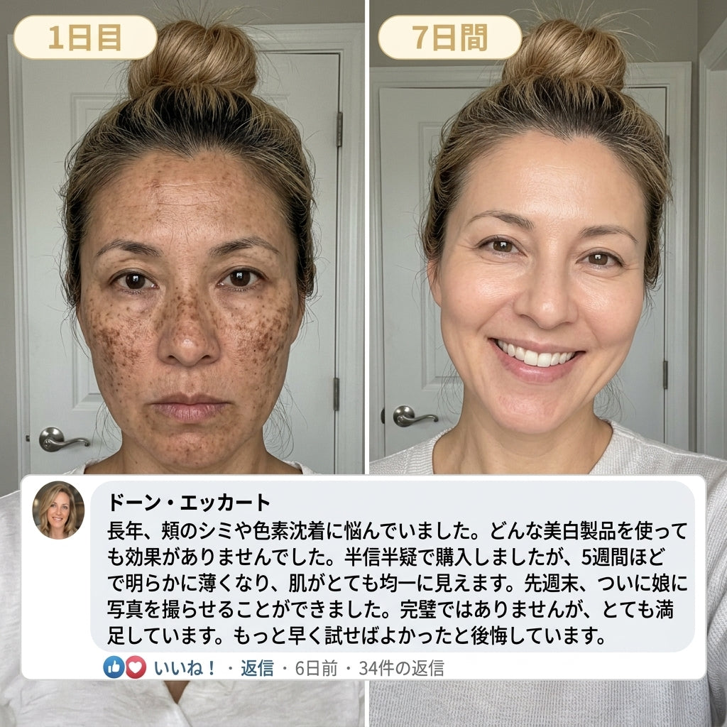 🎁 残りわずか5箱！今だけ追加50%OFF — シミ・くすみ・シワをまとめてケアする夜用スペシャルセットを、この機会にお得に手に入れてください ✨